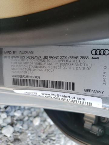 Photo 9 VIN: WAU2GBFC8EN058608 - AUDI A7 PRESTIG 