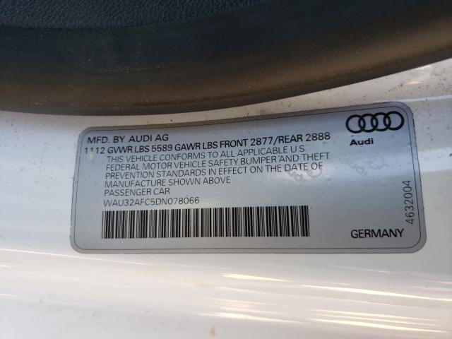 Photo 9 VIN: WAU32AFC5DN078066 - AUDI S7 PRESTIG 