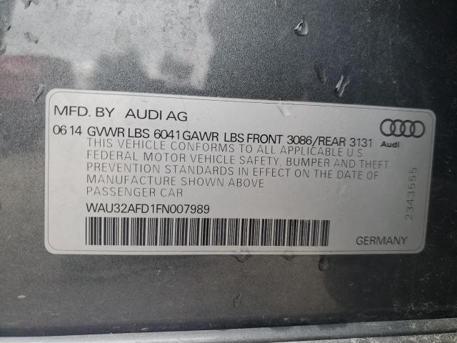 Photo 12 VIN: WAU32AFD1FN007989 - AUDI A8 