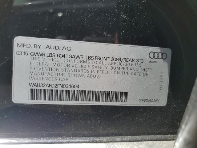 Photo 11 VIN: WAU32AFD2FN034604 - AUDI A8 