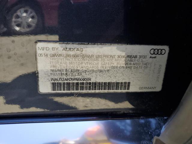 Photo 11 VIN: WAU32AFD5FN006084 - AUDI A8 