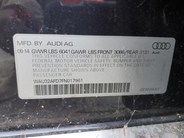 Photo 12 VIN: WAU32AFD7FN017961 - AUDI A8 L QUATT 