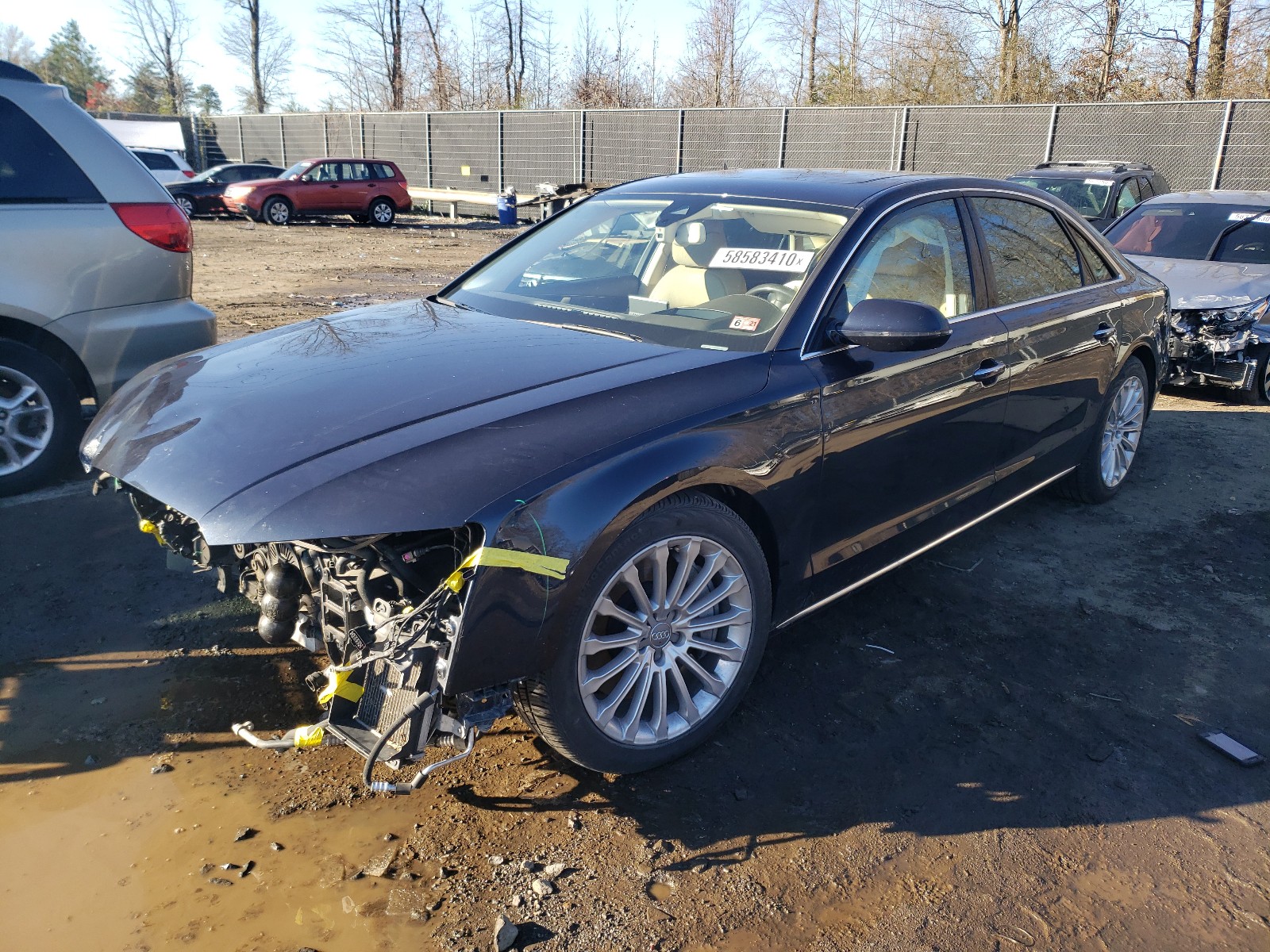 Photo 1 VIN: WAU32AFD9FN032512 - AUDI A8 L QUATT 