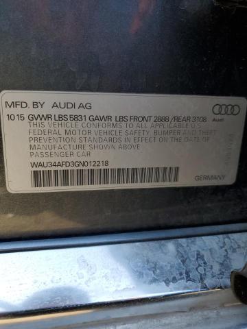 Photo 11 VIN: WAU34AFD3GN012218 - AUDI A8 L QUATT 