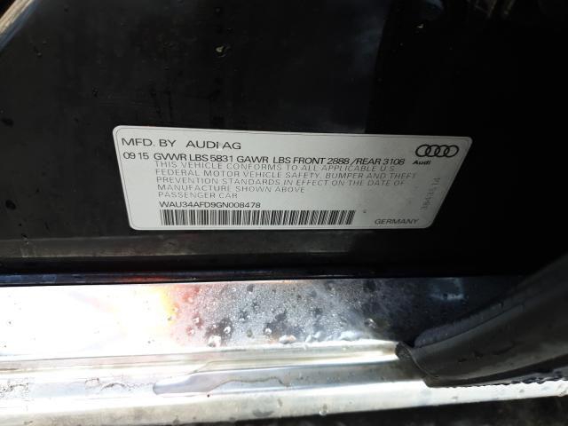 Photo 9 VIN: WAU34AFD9GN008478 - AUDI A8 L QUATT 