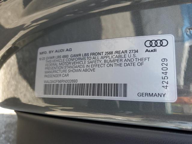 Photo 11 VIN: WAU3AGF56RN002693 - AUDI A5 