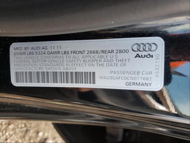 Photo 9 VIN: WAU3GAFC0CN077682 - AUDI A7 