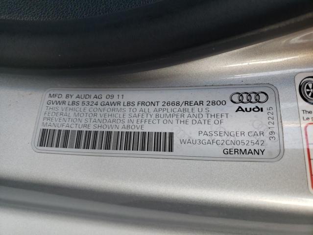 Photo 9 VIN: WAU3GAFC2CN052542 - AUDI A7 PRESTIG 