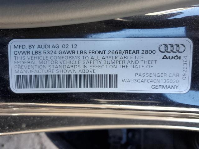 Photo 11 VIN: WAU3GAFC4CN135020 - AUDI A7 