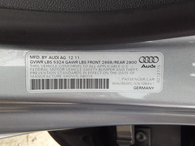 Photo 9 VIN: WAU3GAFC7CN106451 - AUDI A7 PRESTIG 