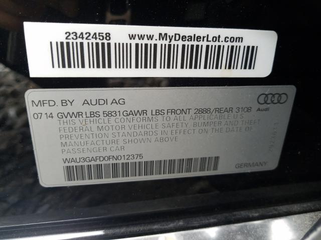 Photo 9 VIN: WAU3GAFD0FN012375 - AUDI A8 L 