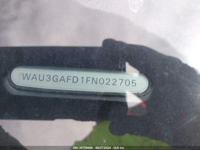 Photo 8 VIN: WAU3GAFD1FN022705 - AUDI A8 