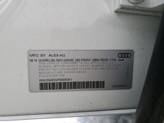 Photo 11 VIN: WAU3GAFD2FN005041 - AUDI A8 