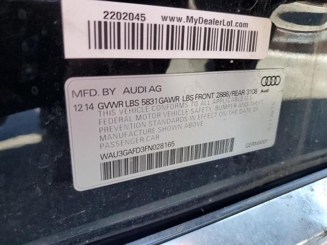 Photo 12 VIN: WAU3GAFD3FN028165 - AUDI A8 L QUATT 