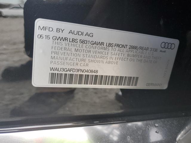 Photo 11 VIN: WAU3GAFD3FN040848 - AUDI A8 