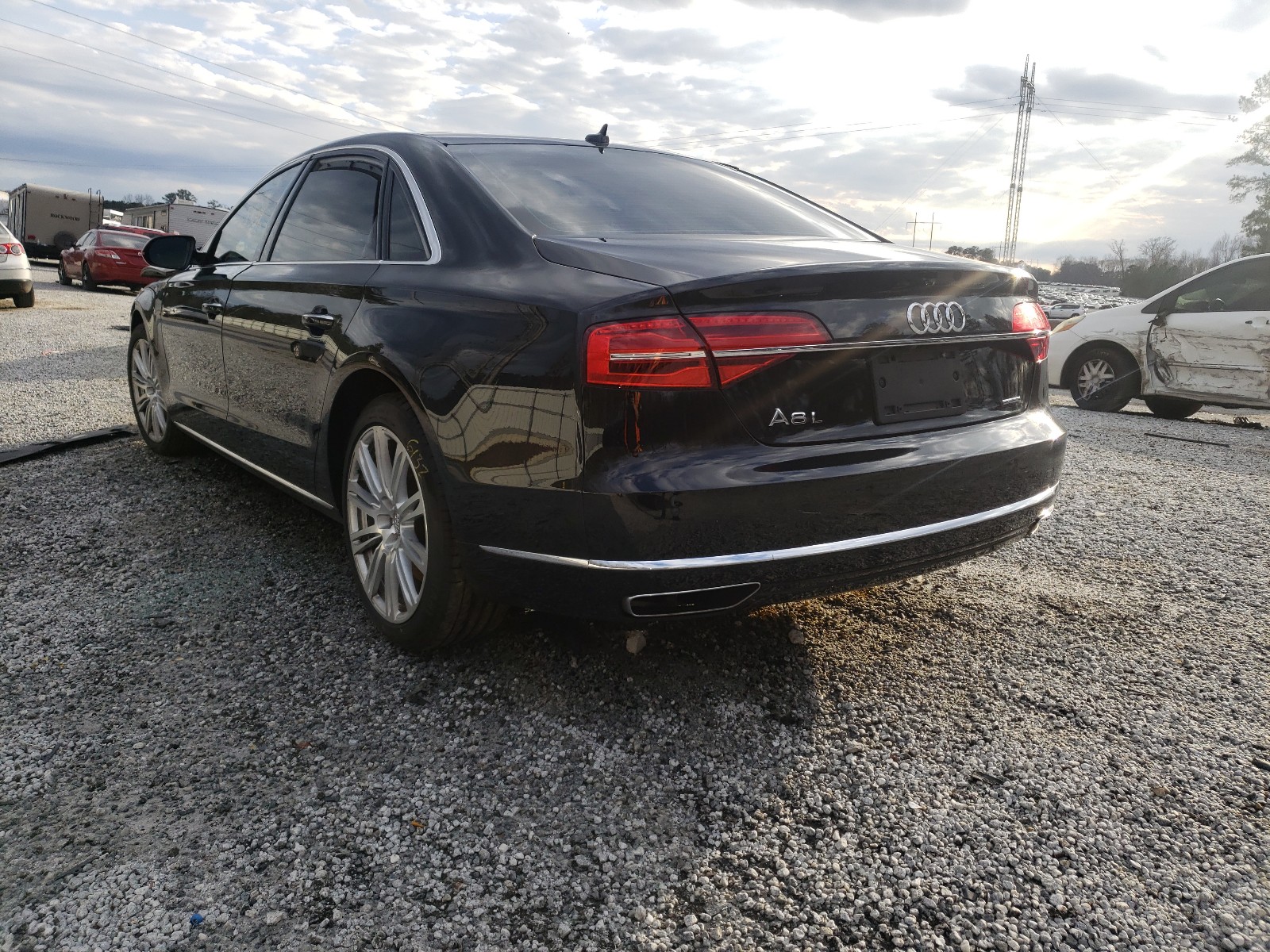 Photo 2 VIN: WAU3GAFD4FN034380 - AUDI A8 L QUATT 