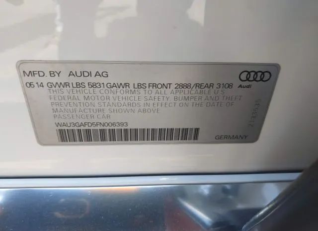 Photo 8 VIN: WAU3GAFD5FN006393 - AUDI A8 L 