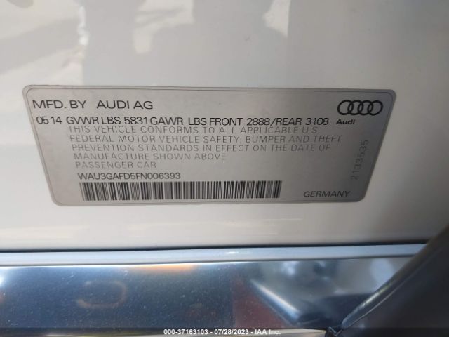 Photo 8 VIN: WAU3GAFD5FN006393 - AUDI A8 L 