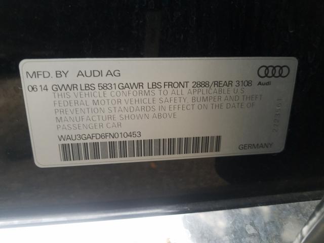 Photo 9 VIN: WAU3GAFD6FN010453 - AUDI A8 L QUATT 