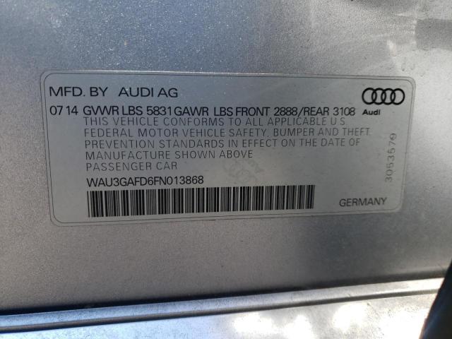 Photo 11 VIN: WAU3GAFD6FN013868 - AUDI A8 