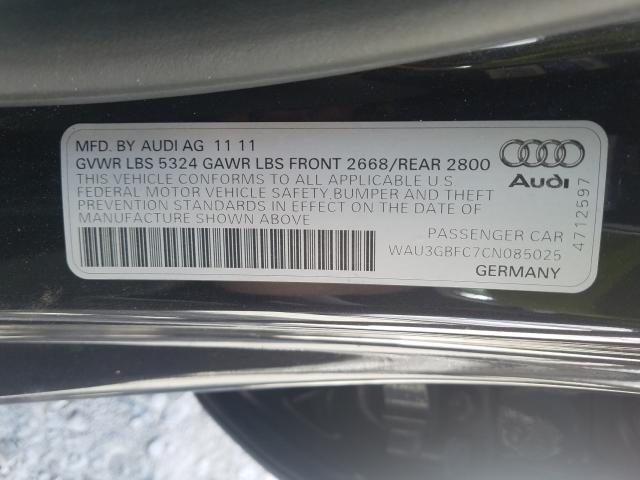 Photo 9 VIN: WAU3GBFC7CN085025 - AUDI A7 PRESTIG 