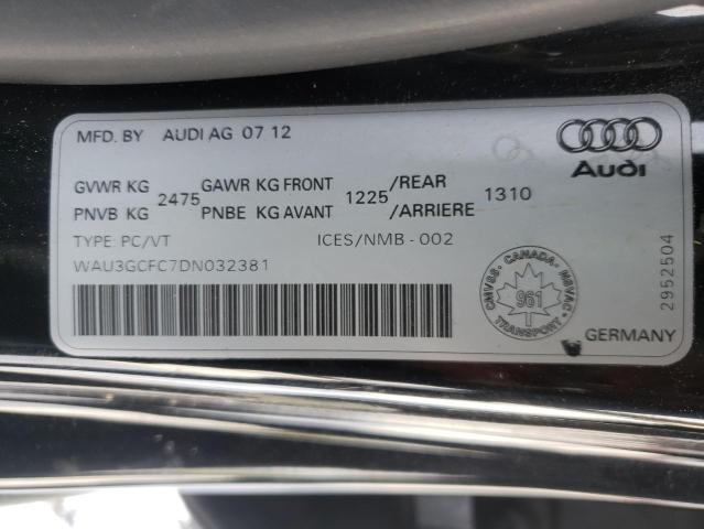 Photo 9 VIN: WAU3GCFC7DN032381 - AUDI A7 PREMIUM 