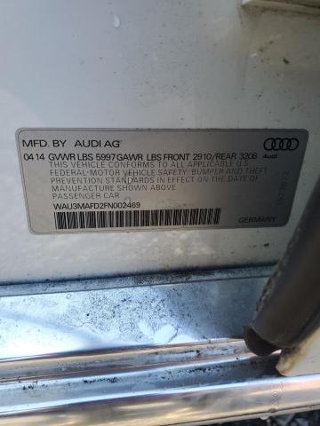 Photo 11 VIN: WAU3MAFD2FN002469 - AUDI A8 L TDI Q 