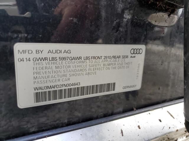 Photo 9 VIN: WAU3MAFD2FN004643 - AUDI A8 