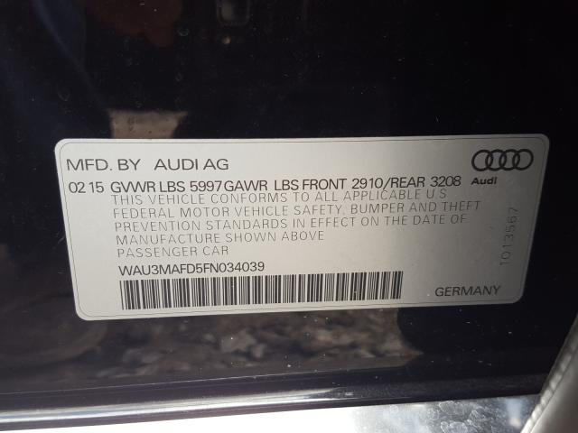 Photo 9 VIN: WAU3MAFD5FN034039 - AUDI A8 L TDI Q 