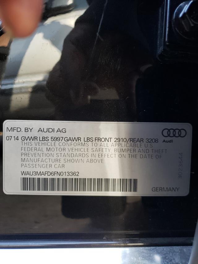 Photo 9 VIN: WAU3MAFD6FN013362 - AUDI A8 