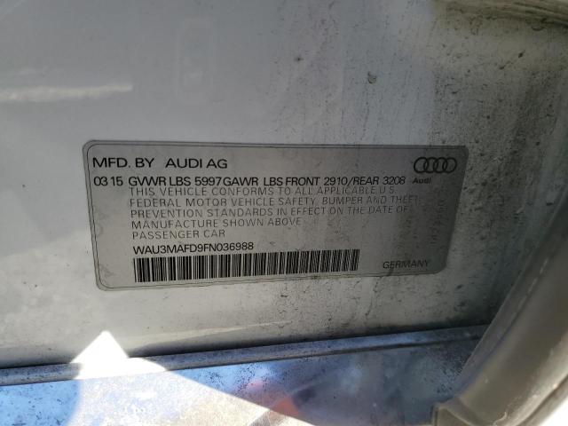 Photo 11 VIN: WAU3MAFD9FN036988 - AUDI A8 