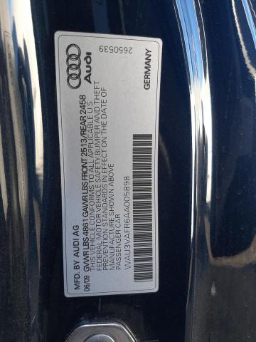 Photo 9 VIN: WAU3VAFR6AA005898 - AUDI S5 PRESTIG 