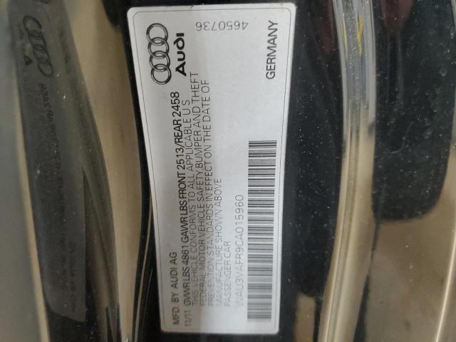 Photo 11 VIN: WAU3VAFR9CA015960 - AUDI S5 PRESTIG 