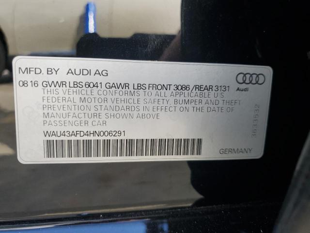 Photo 12 VIN: WAU43AFD4HN006291 - AUDI A8 L QUATT 