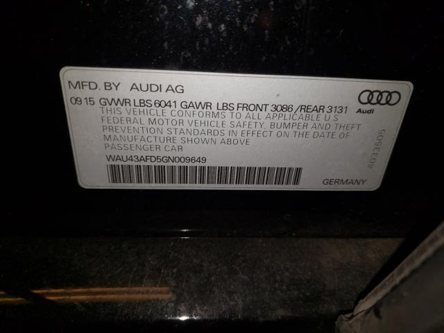 Photo 9 VIN: WAU43AFD5GN009649 - AUDI A8 L QUATT 