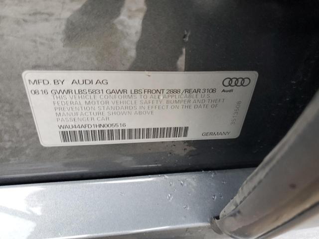 Photo 11 VIN: WAU44AFD1HN005516 - AUDI A8 L QUATT 