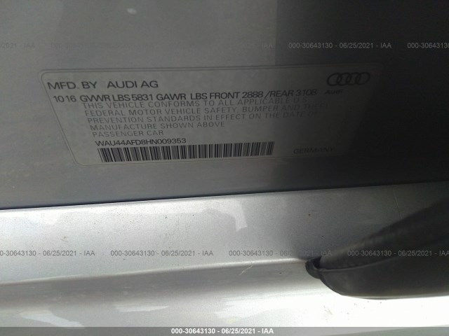 Photo 8 VIN: WAU44AFD8HN009353 - AUDI A8 L 