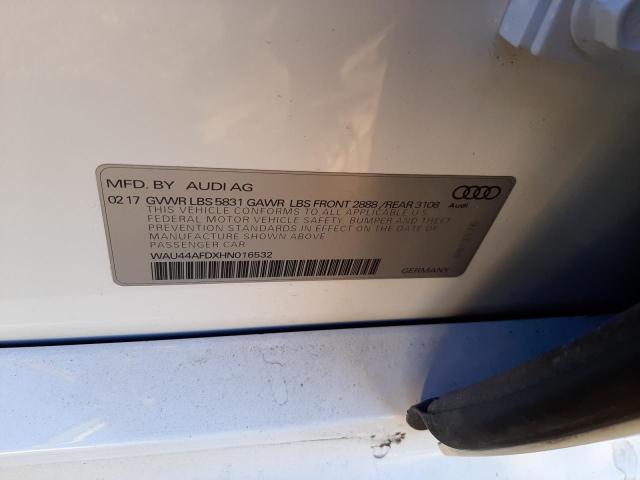 Photo 11 VIN: WAU44AFDXHN016532 - AUDI A8 L QUATT 