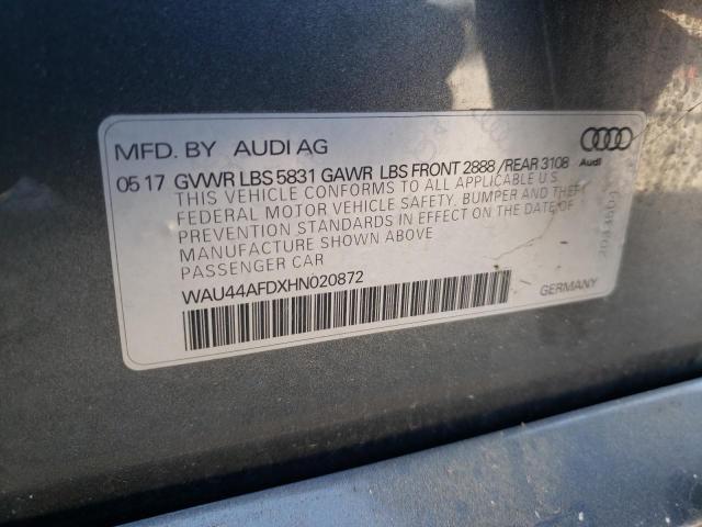 Photo 12 VIN: WAU44AFDXHN020872 - AUDI A8 L QUATT 