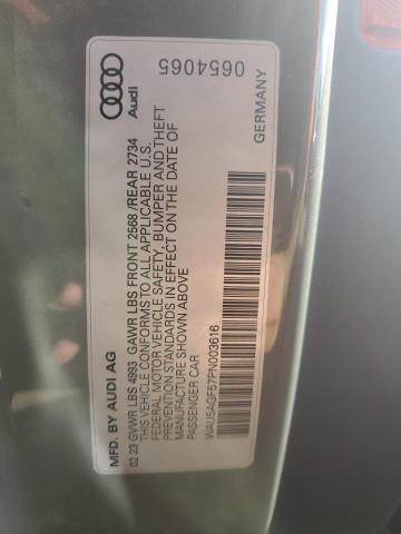 Photo 12 VIN: WAU5AGF57PN003616 - AUDI A5 PRESTIG 