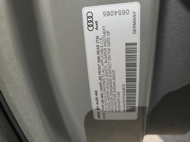 Photo 11 VIN: WAU5AGF57PN003616 - AUDI A5 PRESTIG 