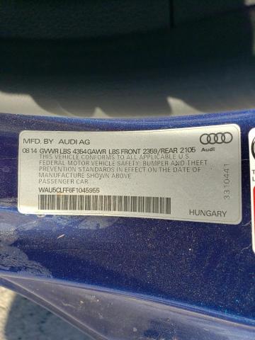 Photo 11 VIN: WAU5CLFF6F1045955 - AUDI A3 