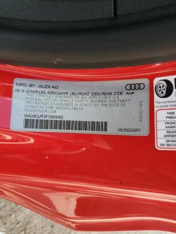 Photo 11 VIN: WAU6CLFF2F1063082 - AUDI A3 