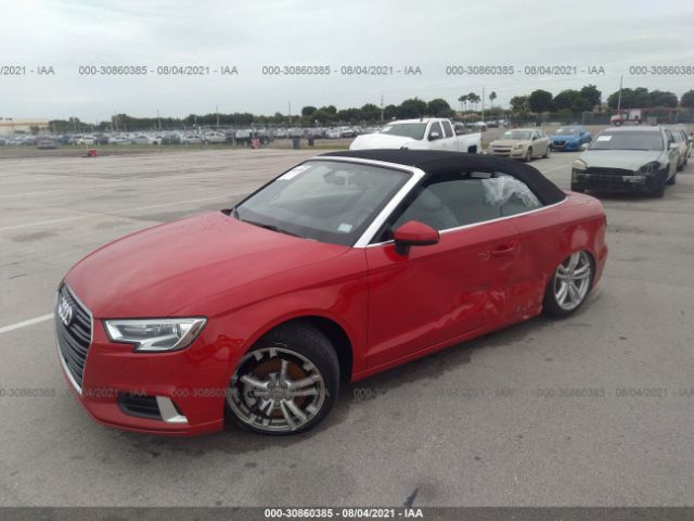 Photo 1 VIN: WAU6ULFF5J1080982 - AUDI A3 CABRIOLET 