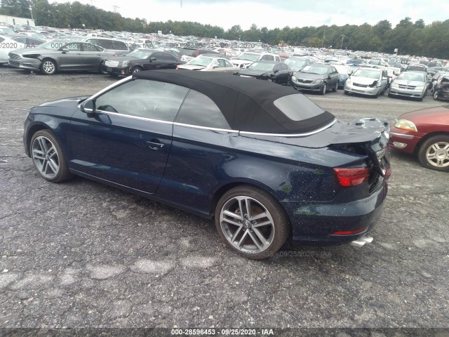 Photo 2 VIN: WAU6ULFF7H1063935 - AUDI A3 CABRIOLET 