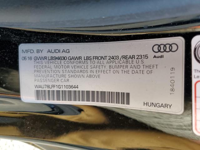 Photo 11 VIN: WAU78LFF1G1103644 - AUDI A3 PREMIUM 