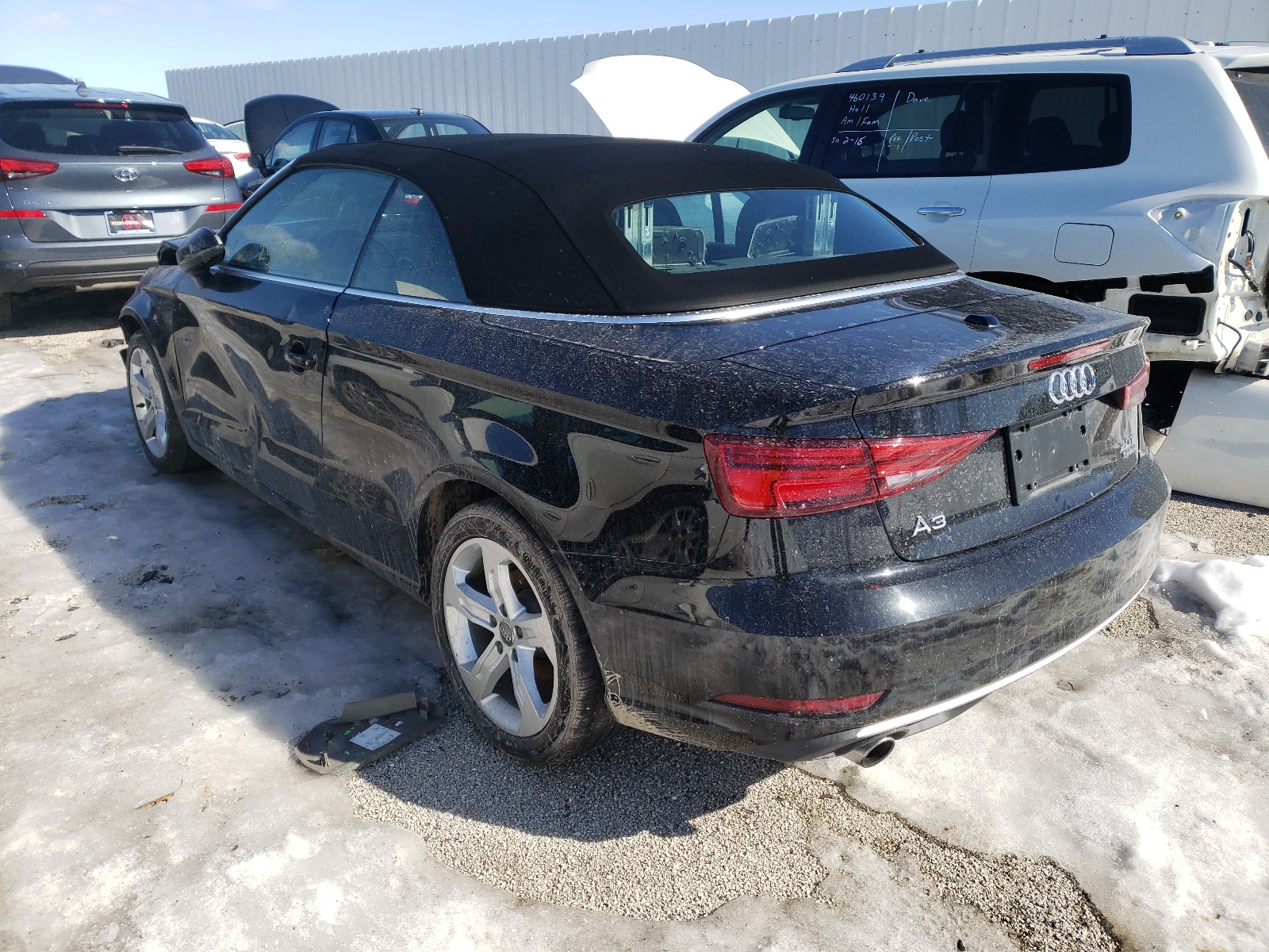 Photo 2 VIN: WAU78LFF6H1021023 - AUDI A3 CABRIOLET 