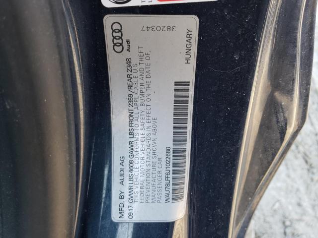 Photo 11 VIN: WAU78LFF6J1022680 - AUDI A3 PREMIUM 