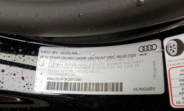 Photo 9 VIN: WAU7ELFF1K1031300 - AUDI A3 