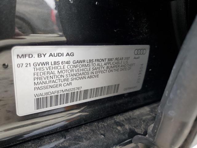 Photo 11 VIN: WAU8DAF87MN025767 - AUDI A8 L 